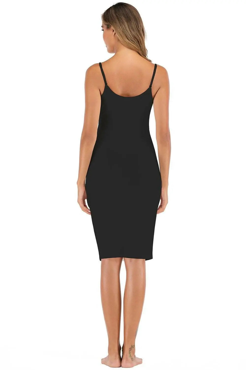 Luxe lace trim v-neck dress - Love Salve